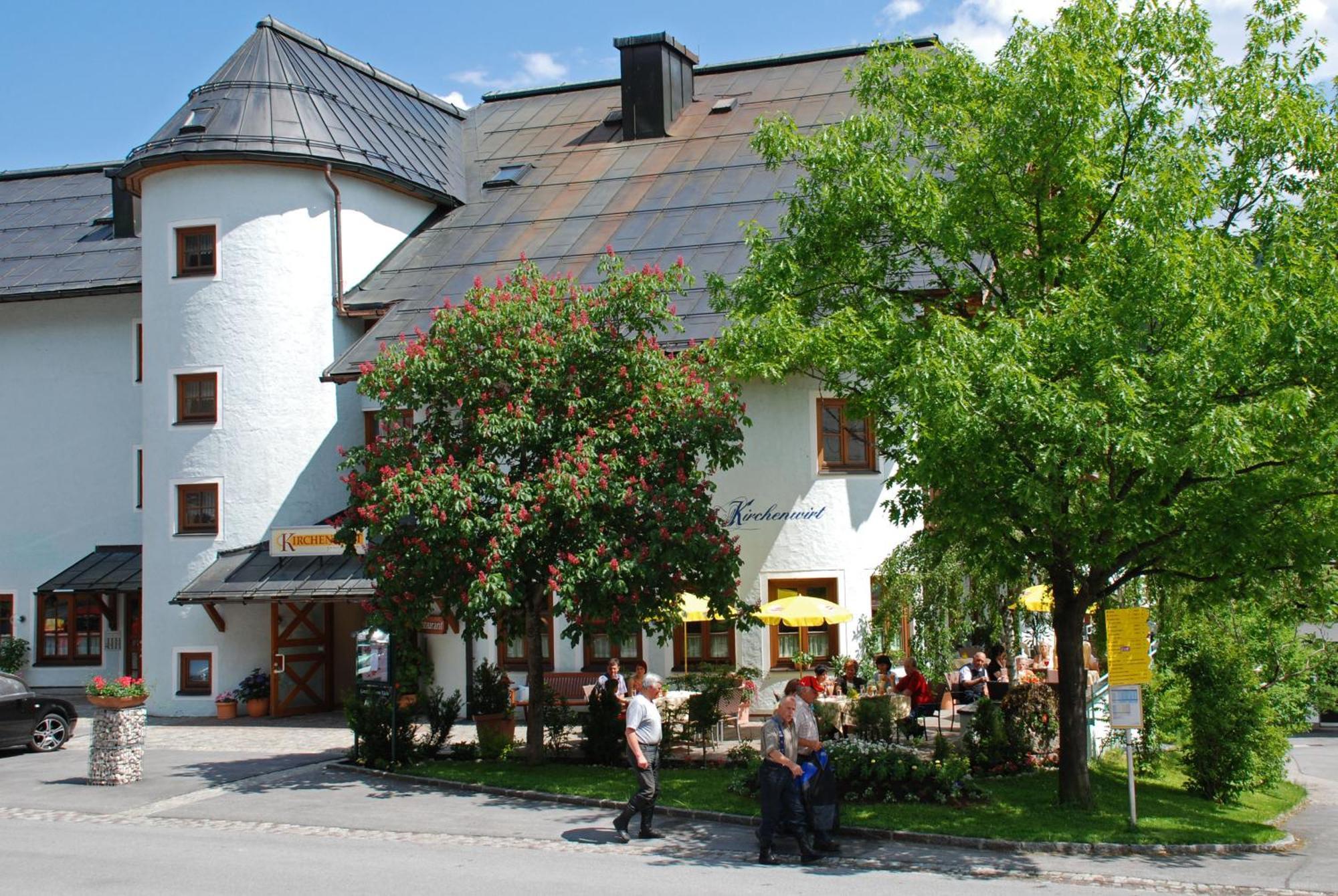 Dachstein West Hotel Gmbh-Kirchenwirt Russbach Russbach am Pass Gschütt Exteriér fotografie