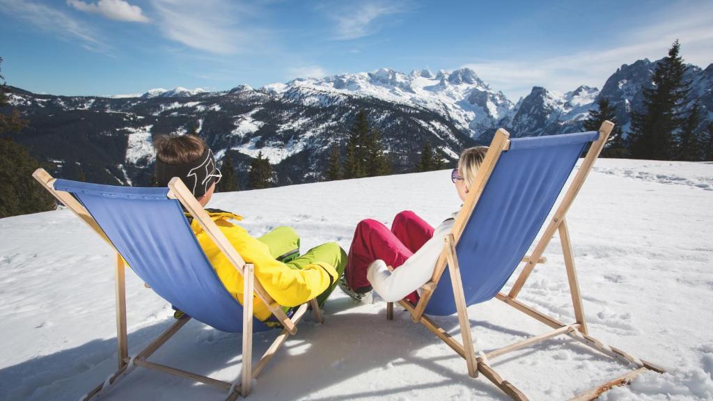Dachstein West Hotel Gmbh-Kirchenwirt Russbach Russbach am Pass Gschütt Exteriér fotografie